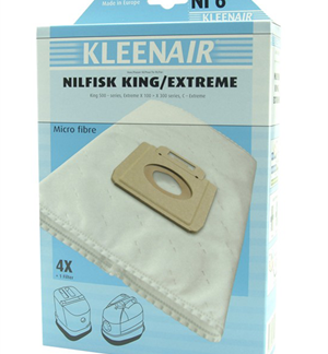 Kleenair NI6/7 Nilfisk king/extreme støvsugerposer