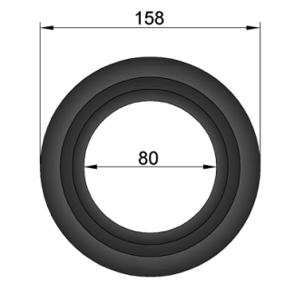 Rosette 3,5 cm