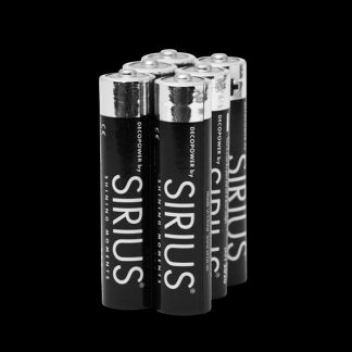 Sirius Batterier 6 stk. AAA