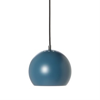 Ball Pendel Ø18, Mat petroleumsblå
