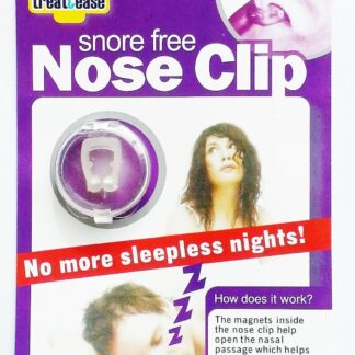 Snorkefri næseclip (undgå søvnløse nætter!)