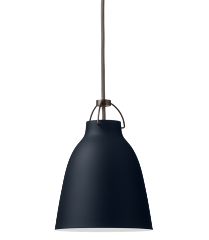 Udstillingslampe: Caravaggio Pendel mat dark ultramarine P2