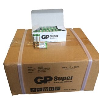 1.000 stk. AA GP Super Alkaline batterier / LR6 / R6