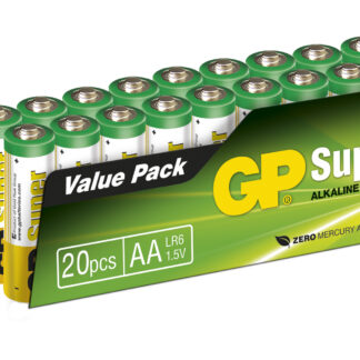 20 stk. GP AA Super Alkaline / LR6 / R6