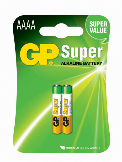 GP AAAA Super Alkaline batterier / LR61