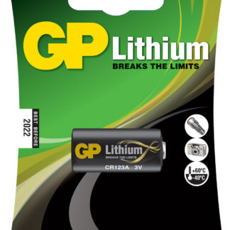 GP CR123A Foto Lithium batteri 3 Volt