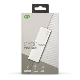 GP PowerBank DIEM B02A, Luna | 2500mAh