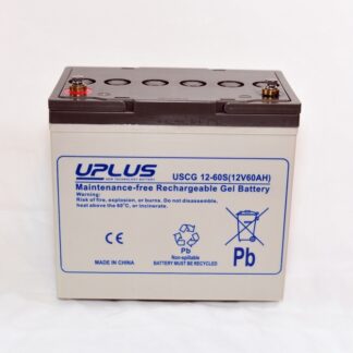 Uplus 12 volt 60 Ah. batteri (Gel)