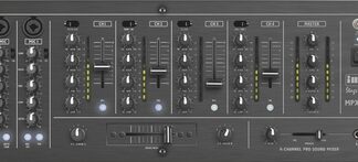 6-kanals DJ stereomixer - MPX-44/SW