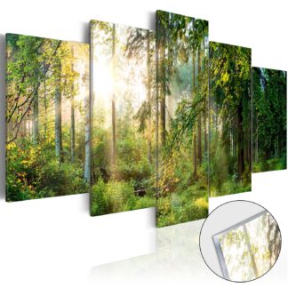 Artgeist billede - Green Sanctuary på plexiglas, to størrelser 200x100