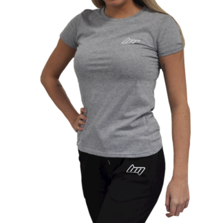 BM Womens Fitted Tee Oxford Grey