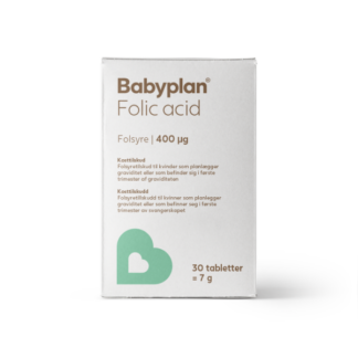 Babyplan Folsyre