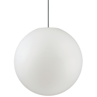 SOLE Loftlampe i kunststof Ø50 cm 1 x E27 - Hvid