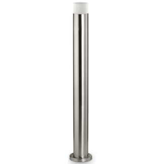 VENUS Bedlampe i stål og akryl H80 cm 1 x GU10 - Børstet stål