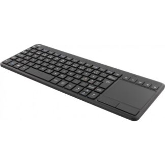 Trådløst 2.4G RF Mini tastatur med Touchpad (Dansk)