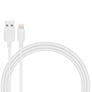 Apple - MOMAX Originalt apple MFI Lightning kabel 1m FAST CHARGE - Hvid