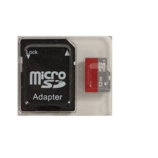 Micro SDHC hukommelseskort med SD Adapter - 32 GB