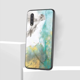 Samsung Galaxy A50 / A50s / A30s - Unique MARBLE Hybrid cover - Flyvende due