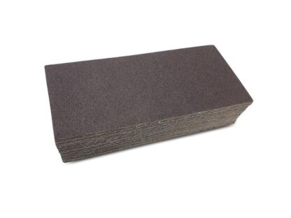 Sandpapir 70x155mm uden velcro - 50 stk/pakke Korn P180