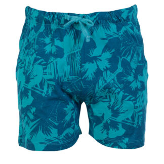 LOADED BOYS Villads jersey shorts Aqua 134/140