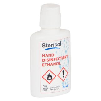 Sterisol hånddesinfektion m. ethanol, 50 ml.