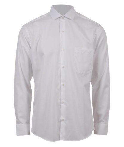 Carnét Premium Kenzo strygefri herre skjorte White 4XL