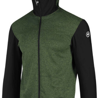 Assos TRAIL Spring Fall Hooded Jacket - Grøn/Sort