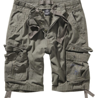Brandit Pure Vintage Shorts (Oliven, XL)
