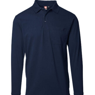 ID PRO Wear Poloshirt m. Lomme (Navy, S)