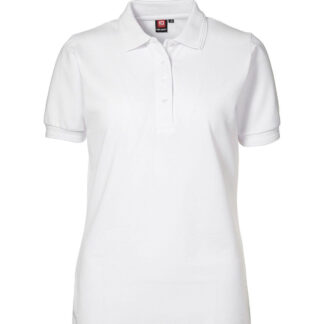 ID PRO Wear Poloshirt til Kvinder (Hvid, S)