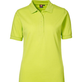 ID PRO Wear Poloshirt til Kvinder (Lime, XL)