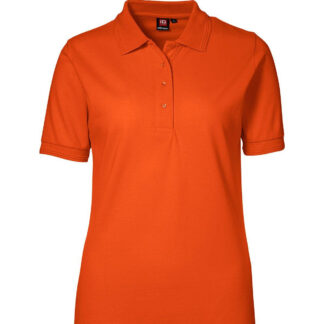 ID PRO Wear Poloshirt til Kvinder (Orange, 2XL)