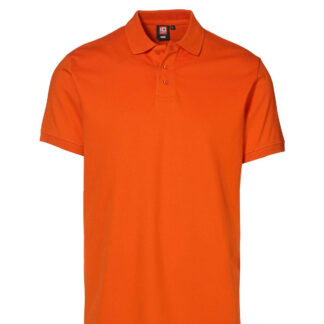 ID Piqué Polo - stretch (Orange, XL)