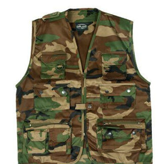 Mil-Tec Hunters Vest (Woodland, 3XL)