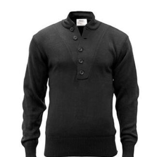 Rothco 5-button U.S. Sweater (Sort, L)