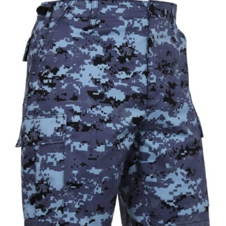 Rothco BDU Shorts (Sky Blue Digital Camo, 2XL / 43"-47")