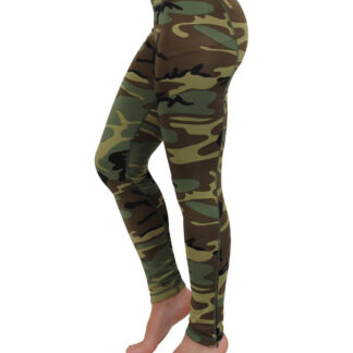 Rothco Dame Performance Leggings (Woodland, XL)