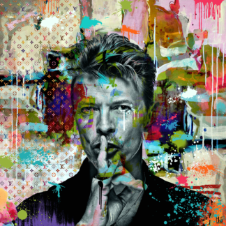 David Bowie af Helt Sort