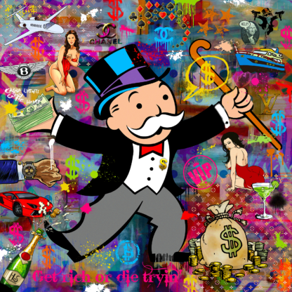 Mr. Monopoly af Helt Sort