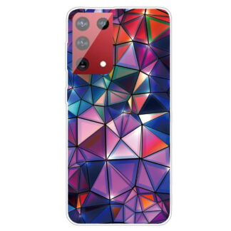 OnePlus 9 Pro - Gummi cover - Printet Design - Triangel