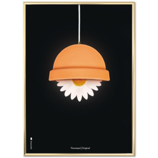 Brainchild - Variant: Plakat med Flowerpot - Sort Klassisk