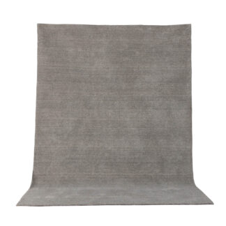VENTURE DESIGN Ulla gulvtæppe - lysegrå uld og polyester (160x230)