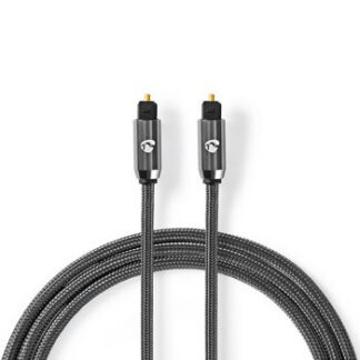 Optisk toslink Digital kabel - Metalgrå - 1 m