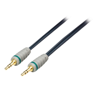 Premium Audio Stereo minijack 3.5mm kabel - 0.50 m