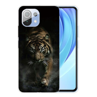 Xiaomi Mi 11 - Gummi cover - Printet Design - Tiger