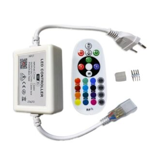 230V RGB Smart Home controller - Inkl. endeprop, til 230V, memory funktion