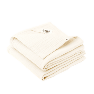 Bibs, Cuddle Cloth - 2 Pak, Nusseklud - Stofble - Multiklud, Ivory