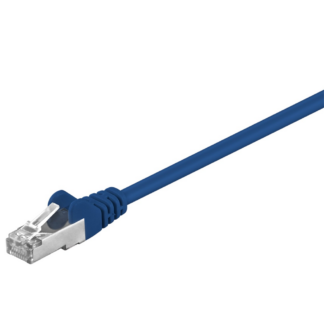 Cat 5e SF/UTP Netværkskabel - Blå - 3 m