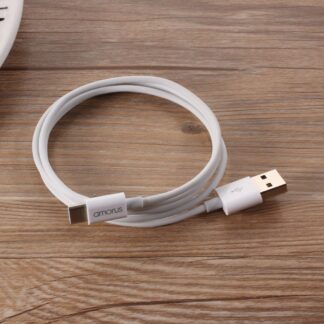 OnePlus Nord CE 5G - AMORUS Type-C USB oplader kabel 1m hvid