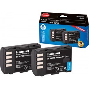 Hahnel Hähnel Battery Panasonic Hl-plf19 Twin Pack - Batteri
